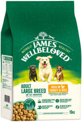James Wellbeloved 10kg James Wellbeloved Adult Large Breed Dog Hypoallergenic pulyka & rizs száraz kutyatáp