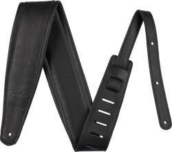 Fender 3.5" Premium Leather Strap Black