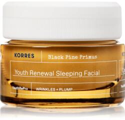 KORRES Black Pine Primus éjszakai arckrém az öregedés jelei ellen 40 ml