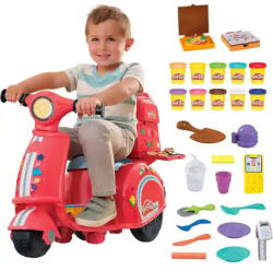 Hasbro Play-Doh Pizzafutár robogó bebitaxi gyurmakészlet (F8803) - jatekbirodalom