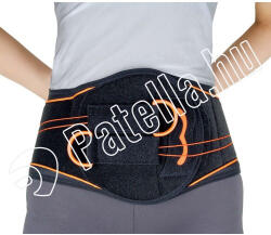 GMED GM-B11 Medenceöv Fűzős Fekete Narancs L/Xl