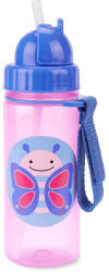 Skip Hop Zoo bögre szívószállal PVC és BPA mentes PP szívószállal Pillangó 12m+ - vital24