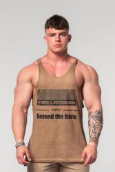 NEBBIA Washed-off Oversized Stringer MAX OUT 359 - light brown (XXL) - NEBBIA