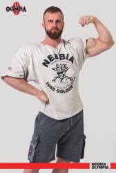 NEBBIA Washed Rag Top GOLDEN AGE 788 - light grey (XXL) - NEBBIA