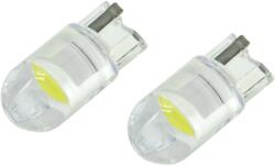 COMPASS LED izzó, 1LED COB, 12 V, T10, fehér, 2 db