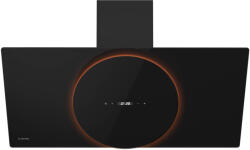 Klarstein Total Eclipse páraelszívó, LED világítás, érintős, 594, 2 m³/h, elszívás/recirkuláció (CGCH2_Tot. Ecl. _90BK) (CGCH2_Tot.Ecl._90BK) - klarstein