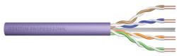 ASSMANN CAT6 U/UTP 250MHz Eca LSZH 305m dobozos lila fali kábel