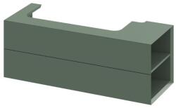 RAVAK SD Lite 120 B/J fürdőszobai szekrény mosdó, grey green, jobbos X000001894 (X000001894)