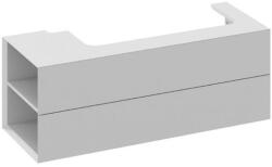 RAVAK SD Lite 120 B/J fürdőszobai szekrény mosdó, smokey grey, balos X000001883 (X000001883)