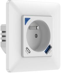 Immax Immax NEO 07800L - Okos konnektor 16A/230V + 1xUSB-A+1xUSB C Tuya IM1417 (IM1417)