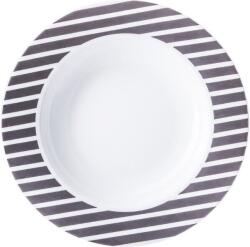 Ćmielów Design Studio Дълбока чиния Cosmopolitan Mix & Match черни колани 22, 5 см (0D01490X2G138)