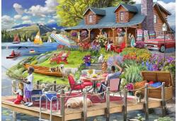 Bluebird Puzzle 90925 - Lake View Cabin Mountain Time - 1000 db-os puzzle (90925)