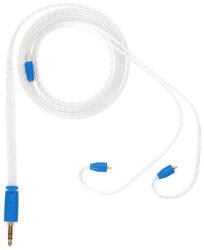 Campfire Audio TIME STREAM CHROMATIC - Univerzális MMCX csatlakozójú ezüstözött réz Litz fülhallgató kábel - Cascara Kék - 3.5mm (CA-C-TIMESTREAM-C-35-BL)