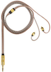 Campfire Audio TIME STREAM DUET - Univerzális MMCX csatlakozójú ezüstözött réz és tiszta réz Litz fülhallgató kábel - 3.5mm (CA-C-TIMESTREAM-D-35)