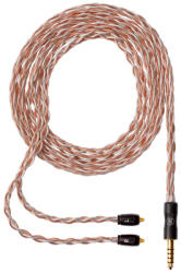 Campfire Audio TIME STREAM ULTRA - Univerzális MMCX csatlakozójú ezüstözött réz és tiszta réz Litz fülhallgató kábel - 4.4mm (CA-C-TIMESTREAM-U-44)