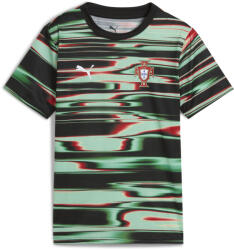 PUMA Gyerek Rövid Ujjú Póló Portugal Aufwärmtrikot PUMA Black White 11/12 EVES fehér|fekete