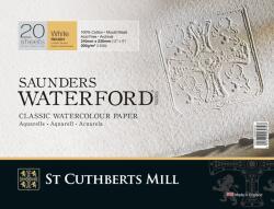 St Cuthberts Mill Saunders Waterford Rough Caiet de schițe 31 x 23 cm 300 g White (T46630001011C)