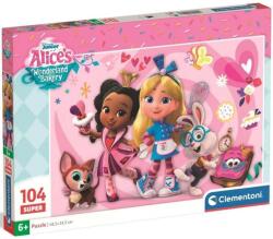 Clementoni Alice Csodaország cukrászdája 104db-os super puzzle - Clementoni (25046) - jatekshop