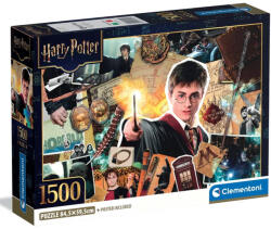 Clementoni Harry Potter - A varázsvilág relikviái 1500db-os compact puzzle - Clementoni (31745) - jatekshop
