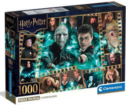 Clementoni Harry Potter - A varázsvilág sorsa 1000 db-os puzzle poszterrel - Clementoni (37048C) - jatekshop
