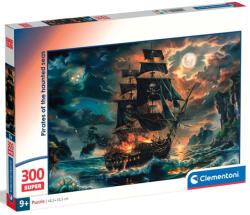 Clementoni Kisértet tengerek kalózai 300db-os puzzle - Clementoni (21738) - jatekshop