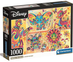 Clementoni Disney - Klasszikus karakterek 1000 db-os puzzle poszterrel - Clementoni (39917) - jatekshop