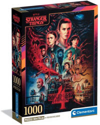 Clementoni Stranger Things 4. évad 1000 db-os puzzle poszterrel - Clementoni (39980) - jatekshop