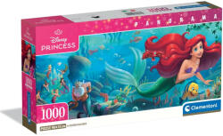 Clementoni Disney - A kis hableány 1000db-os panoráma puzzle poszterrel - Clementoni (39893) - jatekshop