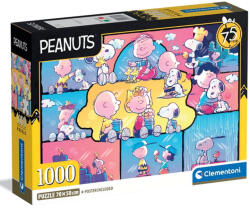 Clementoni Peanuts 1000 db-os puzzle poszterrel - Clementoni (37070) - jatekshop