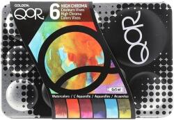 QOR Modern Set de vopsele acuarela High Chroma Colors 6 x 5 ml (<![CDATA[7000003-0]]>)