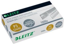 Leitz Tűzőkapocs, 24/6, LEITZ "P3", 1000db/doboz (55700000)
