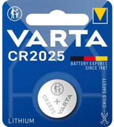 VARTA Gombelem, CR2025, 1 db, VARTA (6025101401 / 6025112401) - nyomtassingyen