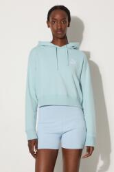 PUMA pamut melegítőfelső BETTER CLASSIC női, nyomott mintás, kapucnis, 624229 - kék S