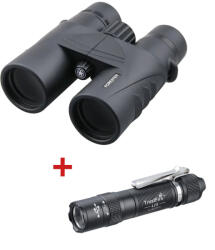 Vector Optics Forester 10x42 keresőtávcső + TrustFire L2S LED lámpa