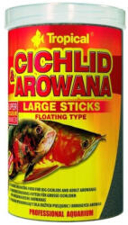 Tropical Cichlid Arowana Large sticks 250 ml/75 g