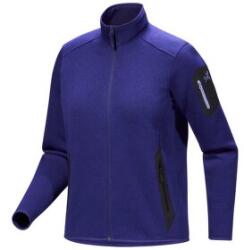 Arcteryx Covert Cardigan Women Hanorac Arcteryx Soulsonic Heather / Black S