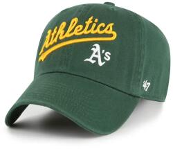 47 brand pamut baseball sapka MLB Athletics zöld, sima, B-RGWSC18GWS-DGC - zöld Univerzális méret