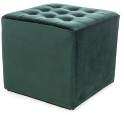  Taburet verde LORI VELVET