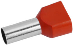  Érvéghüvely 2x10 mm2 Piros (05727)