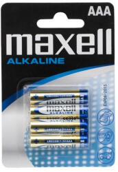Maxell AAA Alkáli Elem 4db/csomag (18731) - mzona