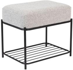 Zuiver Szürke szövet zsámoly WLL MILOU I. 33 cm (1400034)