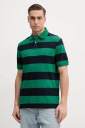 Tommy Hilfiger poló zöld, férfi, mintás, MW0MW39045 - zöld S