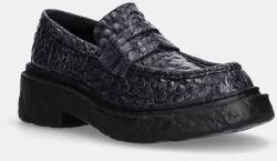 Camperlab bőr mokaszin Vamonos szürke, platformos, A500023-003 - szürke Férfi 39