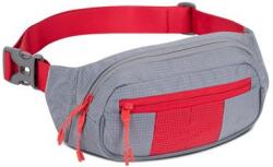 RIVACASE Övtáska Rivacase 5215 Mercantour szürke-piros (OTRME5215GR)