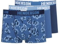 Henderson Jarl 3pack férfi boxeralsók, kék, L