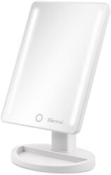 Girmi BE04 kozmetikai tükör LED világítással, 16x22 cm, érintőgomb, USB/elem, tárolóval (BE0401)