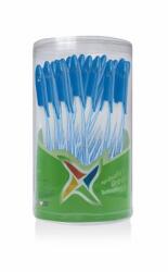 FlexOffice Golyóstoll, 0, 3mm, kupakos, FLEXOFFICE "Candee", kék, 50db/cs (FO-027B) - mystock