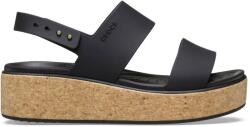 Crocs Brooklyn Cork Low Wedge Női szandál (211144-060 W10)