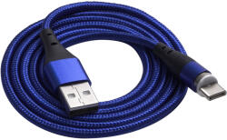 Akyga USB 2.0 USB-A - USB-C mágneses adat- és töltőkábel 1m [AK-USB-42]