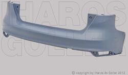 Ford Focus 2014-2018 - Hátsó lökhárító, alap. szenzor jel. (5 ajtós)